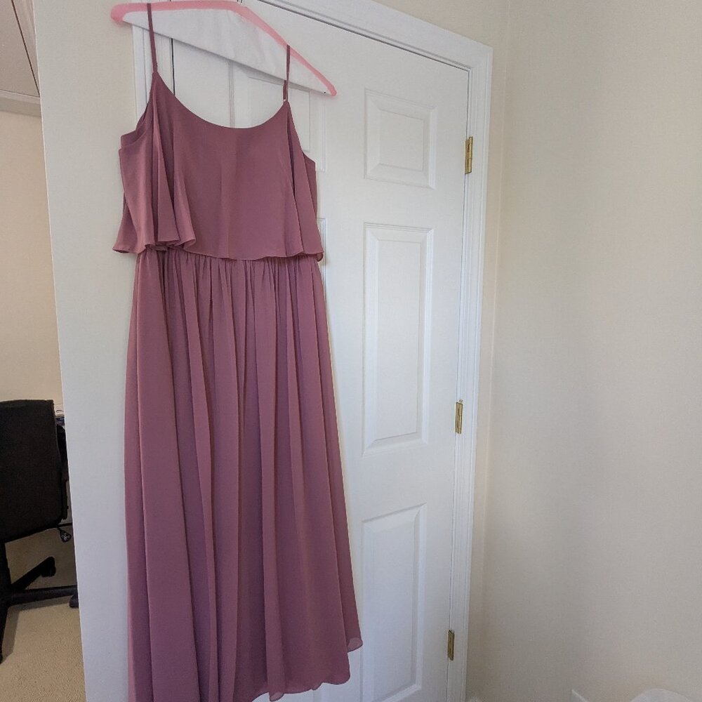 Revelry Rose floor length dress